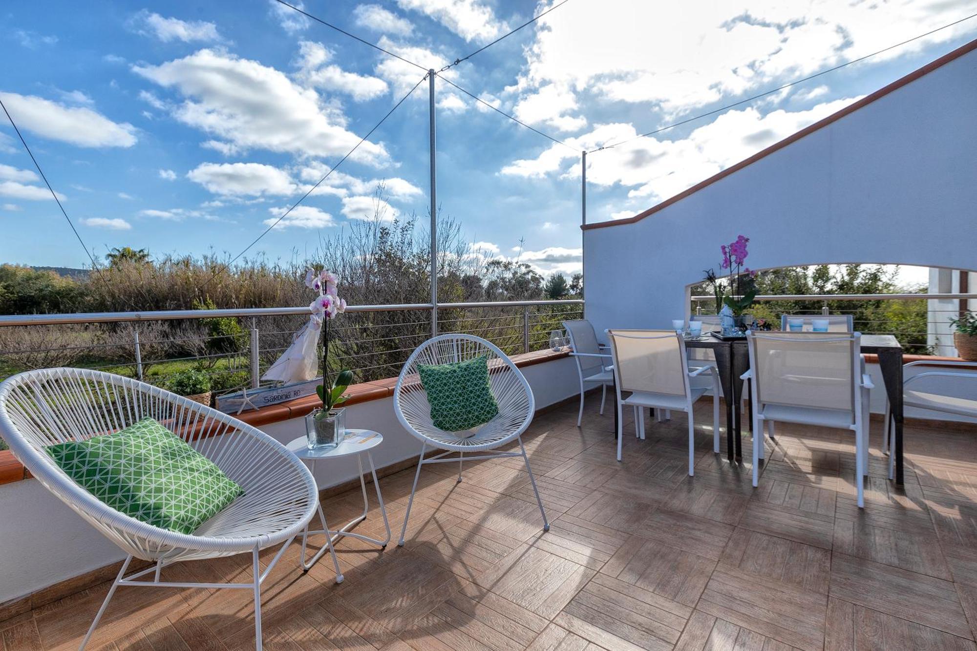 Sardinia Re - Villa Fioretta Flowers Apartments Olmedo Dış mekan fotoğraf